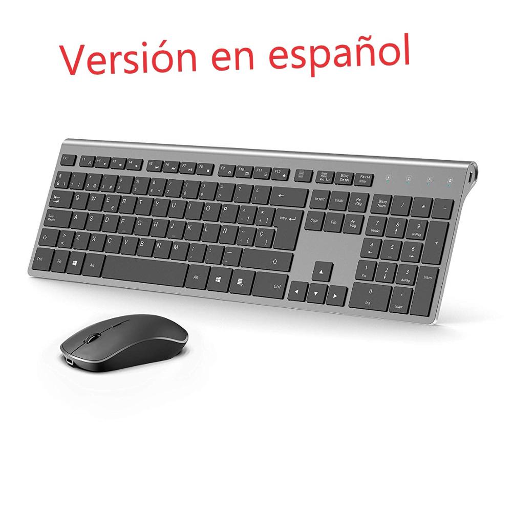 Gaming Keyboard Mouse Wireless - Bezprzewodowy zestaw klawiatury i myszy z