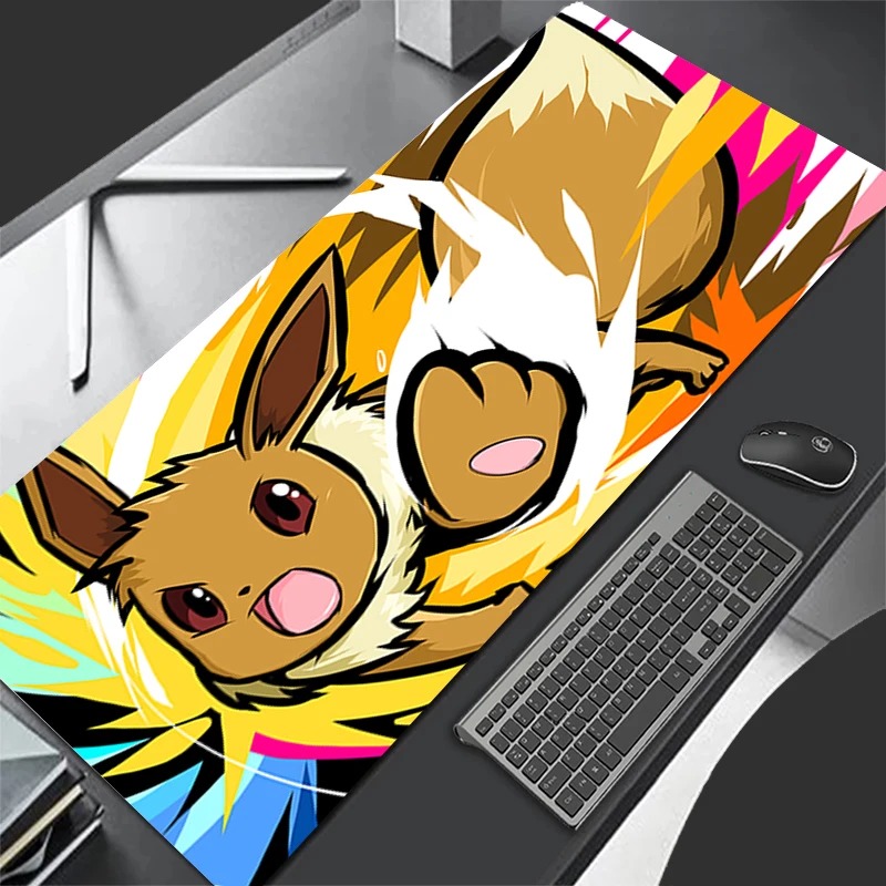 Gaming Keyboard Easy To Clean - Podkładka pod mysz P-Pokemon Eevee Anime