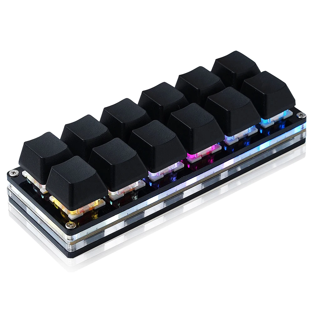 Gaming Keyboard 1 Hand - 12 klawiszy Mini gra Mechaniczna klawiatura