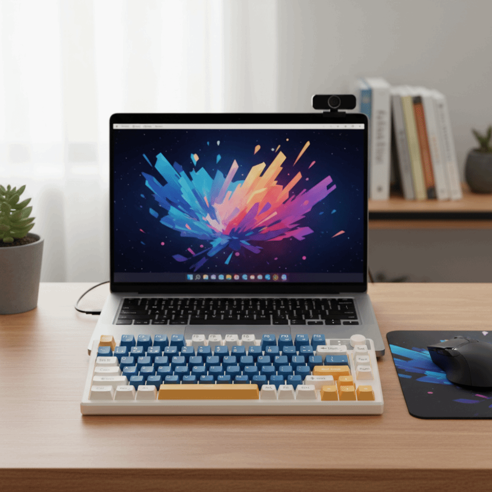 Gaming Keyboard That Is Quiet - Przewodowa klawiatura mechaniczna do gier, układ