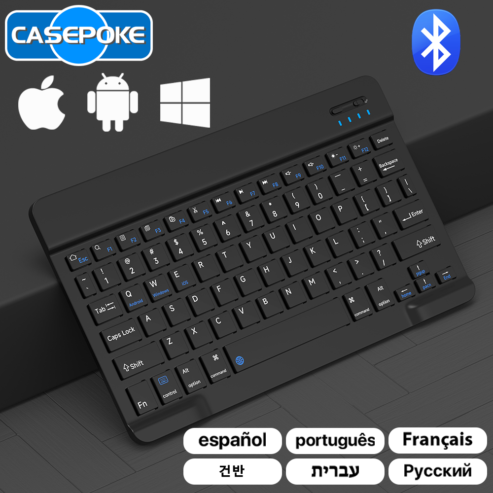 Gaming Keyboard Mouse Wireless - CASEPOKE dla iPada Xiaomi Samsung Huawei