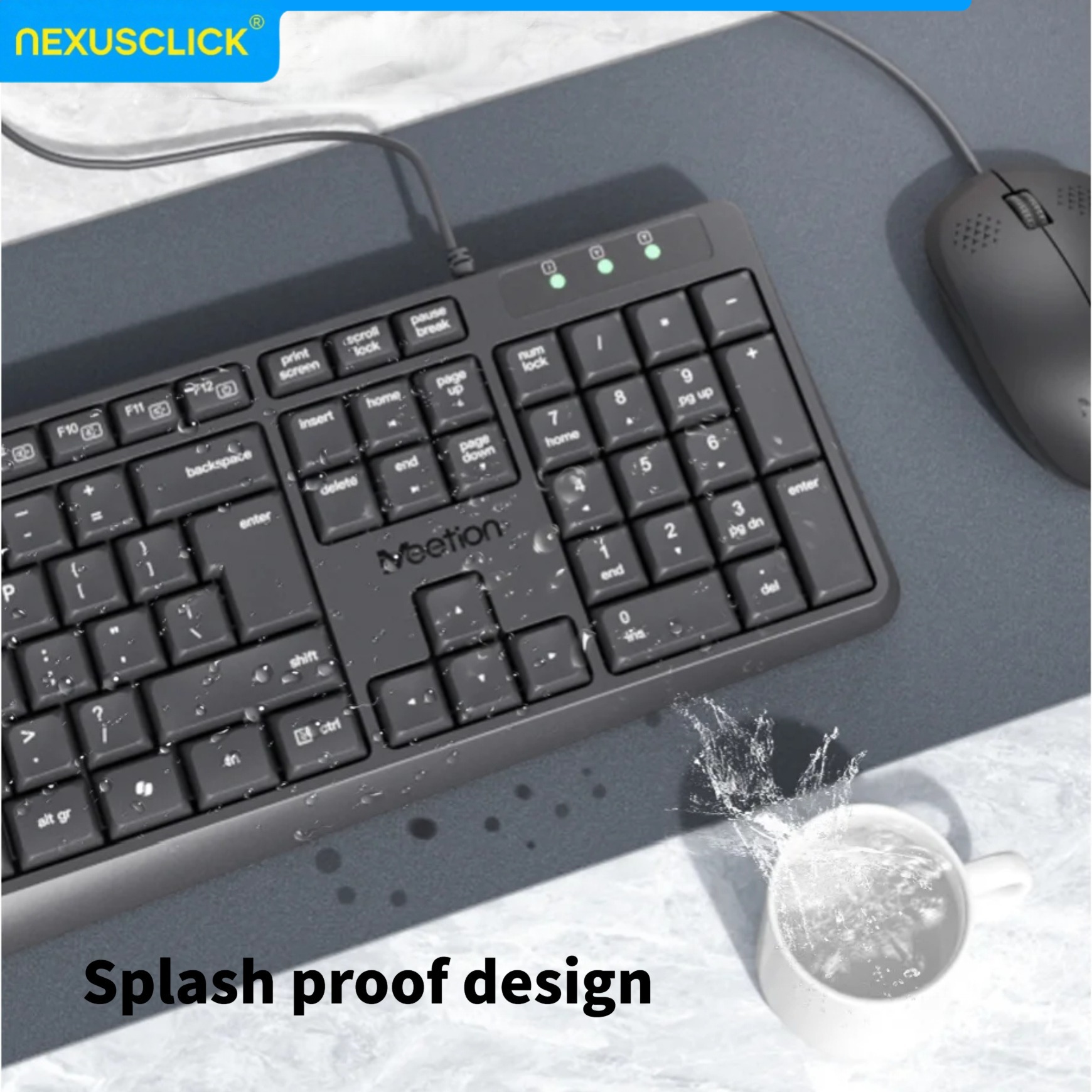 Zestaw NexusClick: Arabsko-ang – Gaming Keyboard That Is Quiet recenzja i cena
