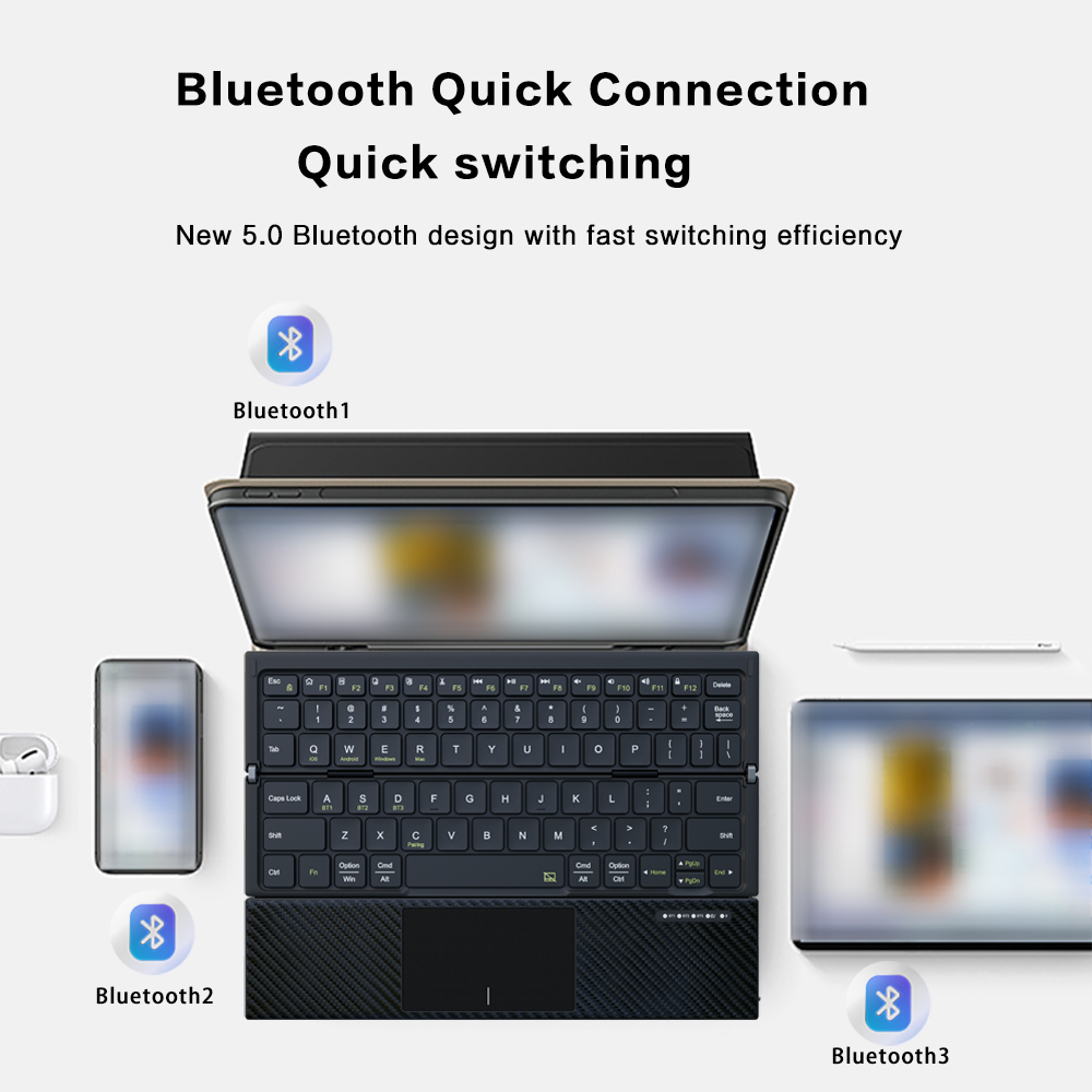 Składana klawiatura Bluetooth  – Gaming Keyboard Mobile recenzja i cena