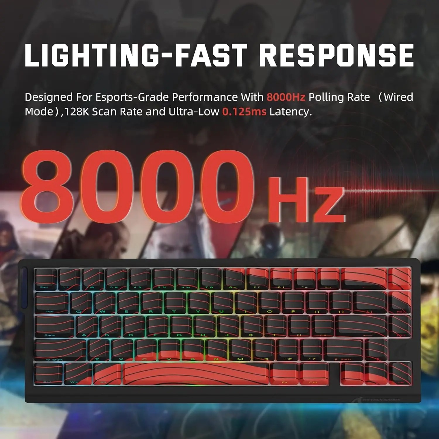 ATTACK SHARK X68 PRO HE Bezprz – Gaming Keyboard Hot Swappable recenzja i cena