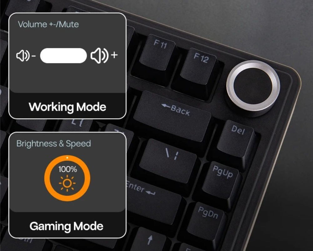 Klawiatura gamingowa przewodow – Gaming Keyboard Hot Swappable recenzja i cena