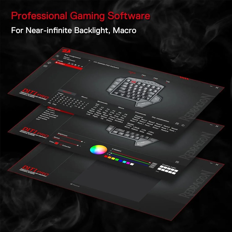 Nowa bezprzewodowa, jednoręczn – Gaming Keyboard 1 Hand recenzja i cena