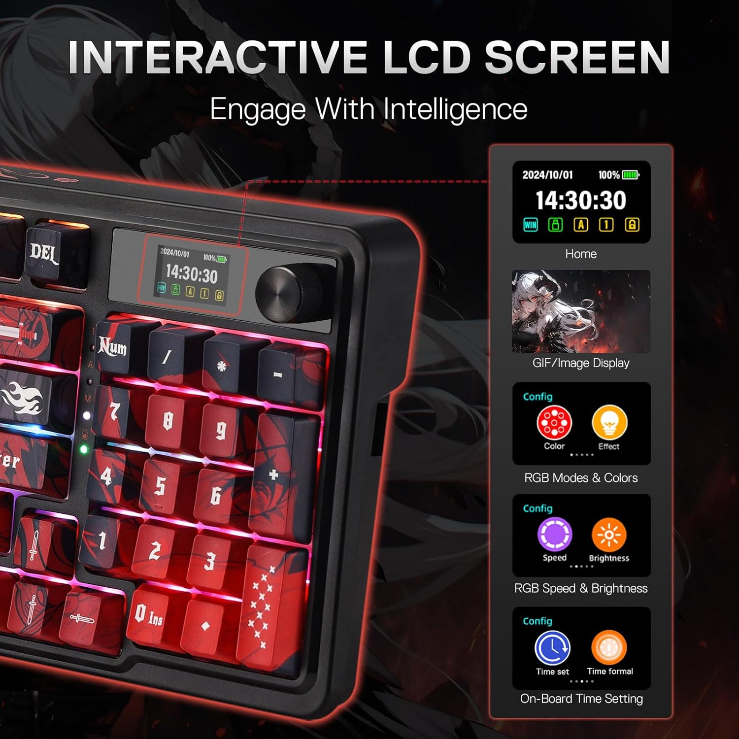 Klawiatura gamingowa bezprzewo – Gaming Keyboard Hot Swappable recenzja i cena