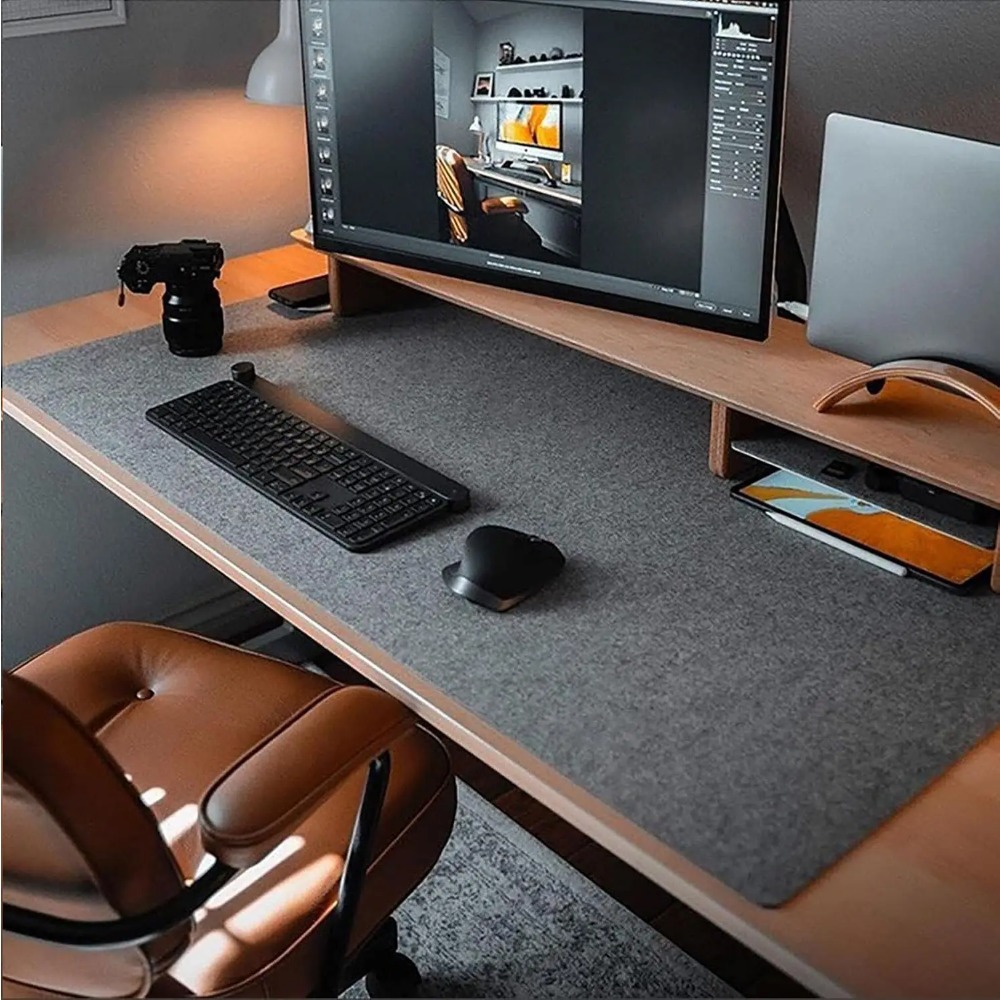 Podkładka na biurko z filcu, m – Gaming Keyboard And Mouse Pad recenzja i cena