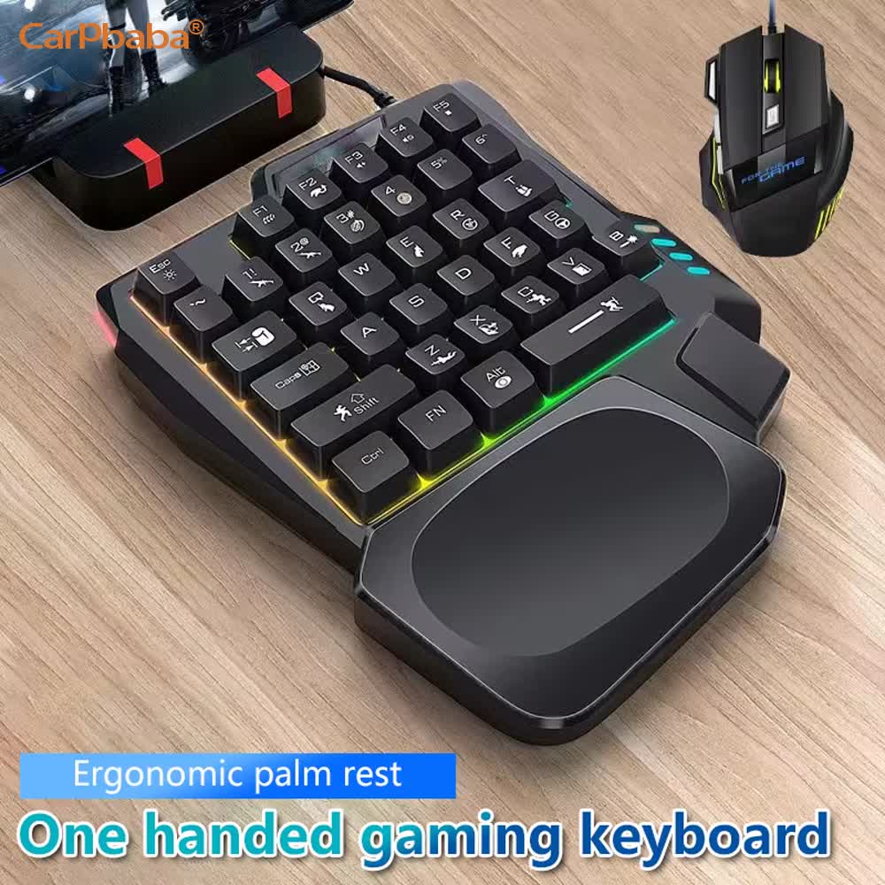 Zestaw do gier obsługiwany jed – Gaming Keyboard 1 Hand recenzja i cena