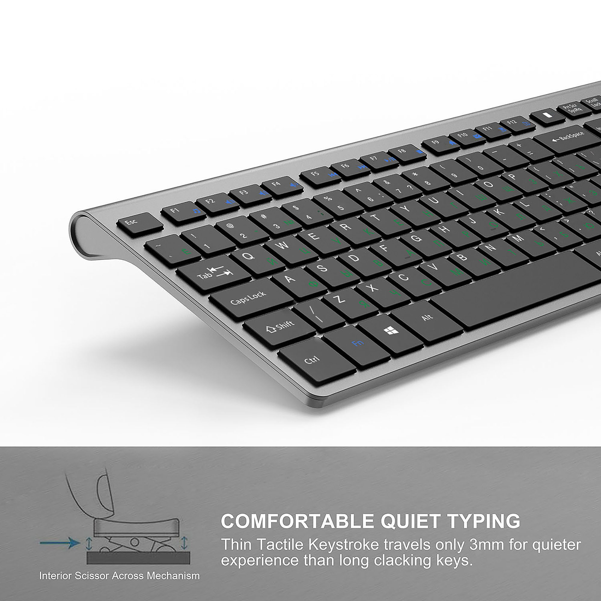 2.4G – bezprzewodowy zestaw kl – Gaming Keyboard Mouse Wireless recenzja i cena