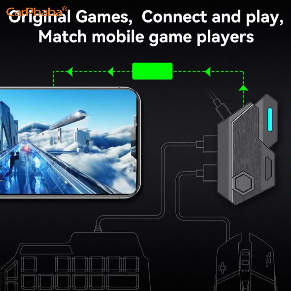 Konwerter myszy i klawiatury M – Gaming Keyboard And Mouse Mobile recenzja i cena