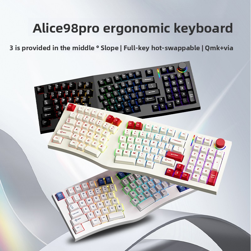 Klawiatura mechaniczna FEKER A – Gaming Keyboard Hot Swappable recenzja i cena