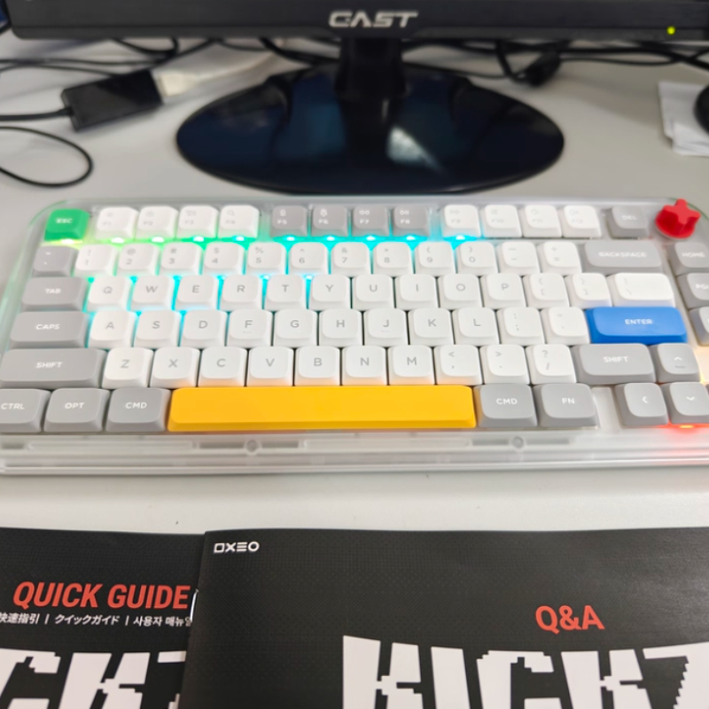 Klawiatura NuPhy Kick75 Tri-Mo – Gaming Keyboard That Is Quiet recenzja i cena