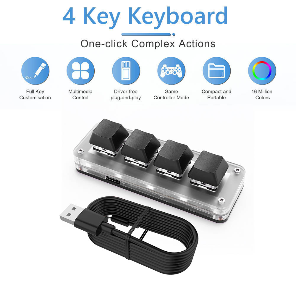 Klawiatura mechaniczna gamingo – Gaming Keyboard 1 Hand recenzja i cena